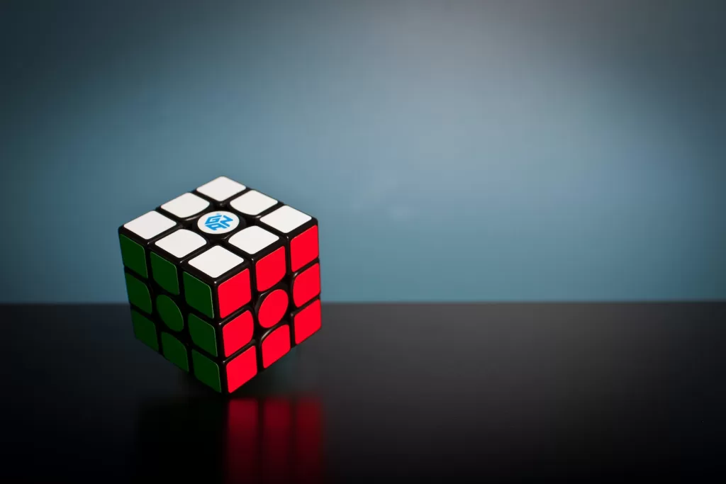 solved 3x3 Rubik's Cube - Remote Work Challenges For Managers | Remote Prosper